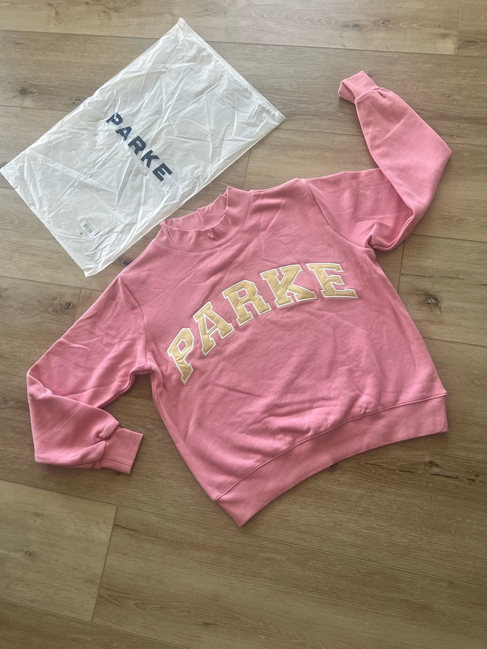 NWT Parke Summerland Varsity Mockneck in Starburst - Picture 14 of 14